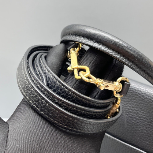Louis Vuitton Volta Two-Way Bag Calfskin Black