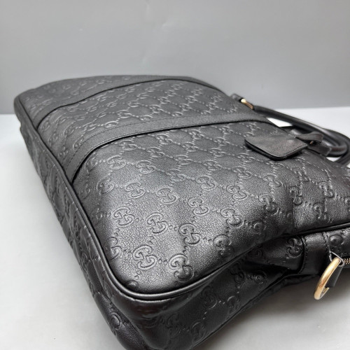 Gucci Briefcase Guccissima Black