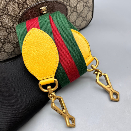 Gucci Web Neo Vintage Shoulder Bag GG Monogram Beige Brown Gucci Web Neo Vintage Shoulder Bag GG Monogram Beige Brown