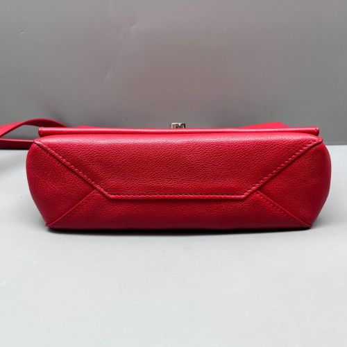 Louis Vuitton Lockme II Chain Bag BB Calfskin Red