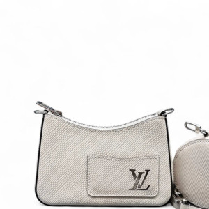 Louis Vuitton Marellini Epi White