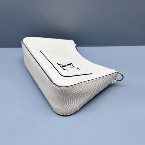 Louis Vuitton Marellini Epi White
