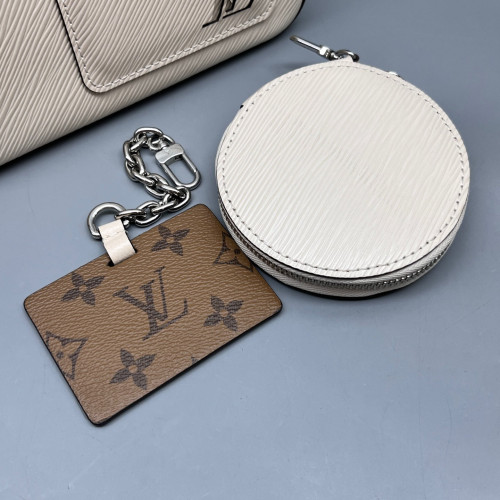 Louis Vuitton Marellini Epi White