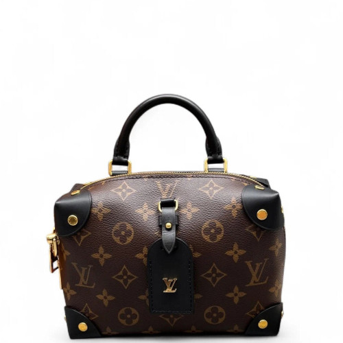 Louis Vuitton Petite Malle Souple Monogram Brown Black