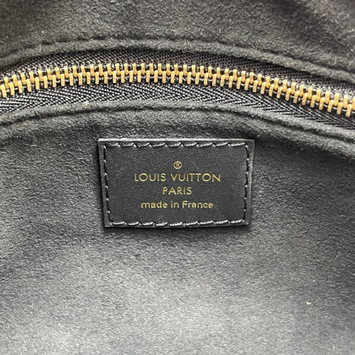 Louis Vuitton Petite Malle Souple Monogram Brown Black