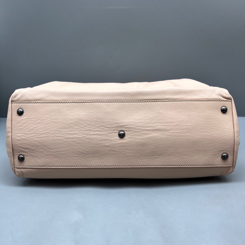 Fendi Peekaboo Iconic Large Calfskin Light Tan
