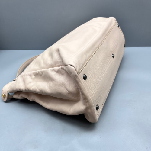 Fendi Peekaboo Iconic Large Calfskin Light Tan
