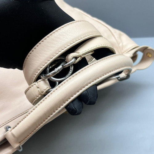 Fendi Peekaboo Iconic Large Calfskin Light Tan