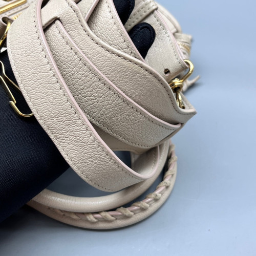 Balenciaga Studded Small City Bag Calfskin Grey