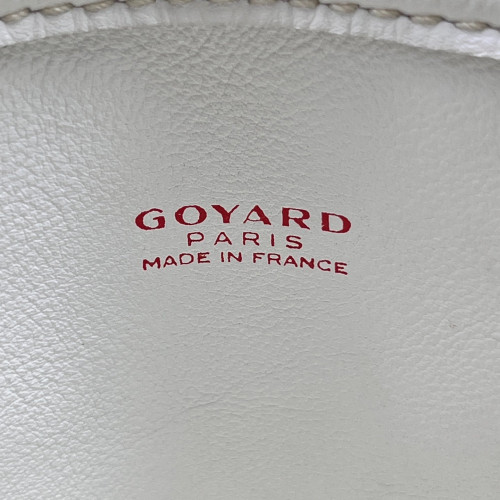 Goyard Saint Louis PM Goyardine White Grey