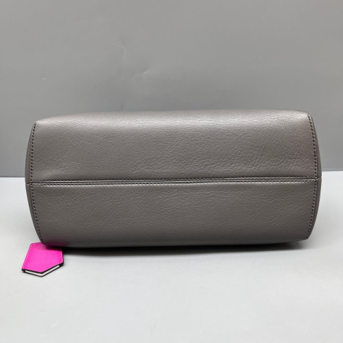 Fendi By The Way Soft Medium Calfskin Grey Red Beige