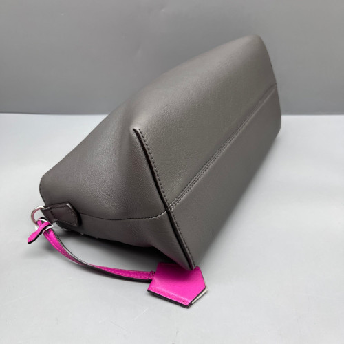 Fendi By The Way Soft Medium Calfskin Grey Red Beige