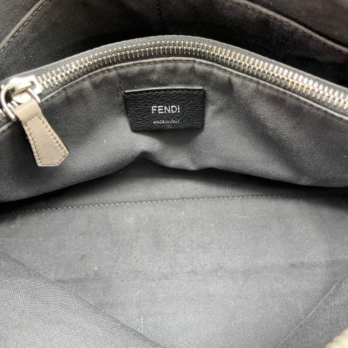 Fendi By The Way Soft Medium Calfskin Grey Red Beige