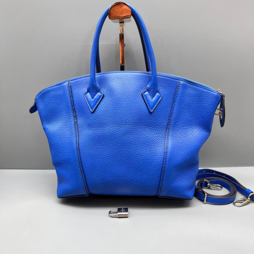 Louis Vuitton Soft Lockit PM Calfskin Blue