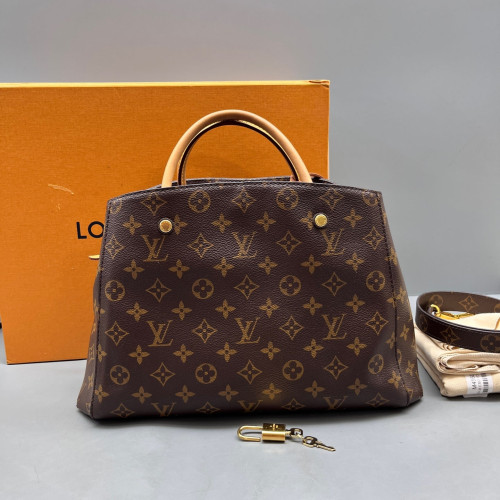 Louis Vuitton Montaigne MM Monogram Brown