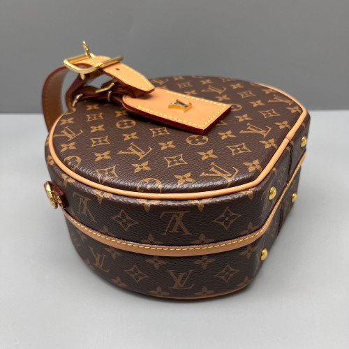 Louis Vuitton Petite Boite Chapeau Monogram Brown