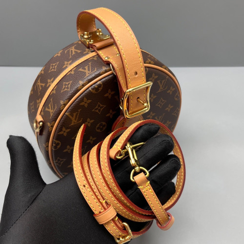 Louis Vuitton Petite Boite Chapeau Monogram Brown