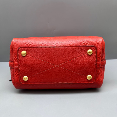 Louis Vuitton Speedy Bandouliere 25 Monogram Empreinte Orange