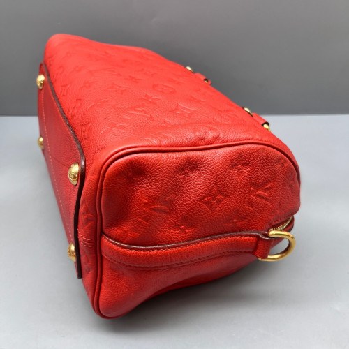 Louis Vuitton Speedy Bandouliere 25 Monogram Empreinte Orange