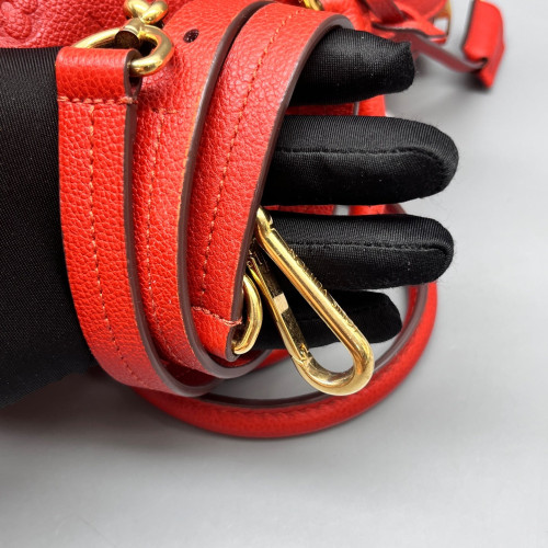 Louis Vuitton Speedy Bandouliere 25 Monogram Empreinte Orange