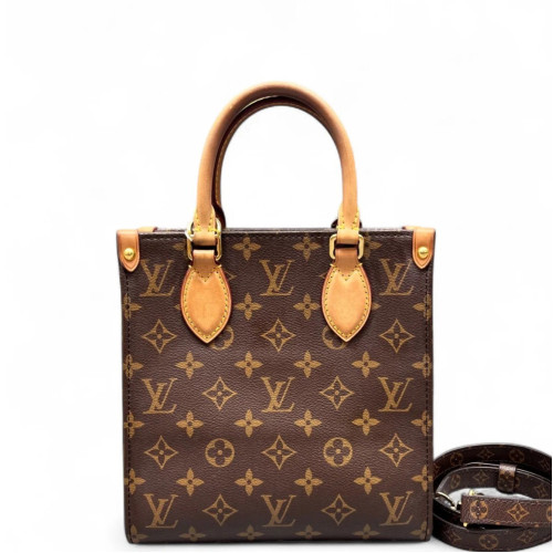 Louis Vuitton Sac Plat Bb Monogram Brown Louis Vuitton Sac Plat Bb Monogram Brown
