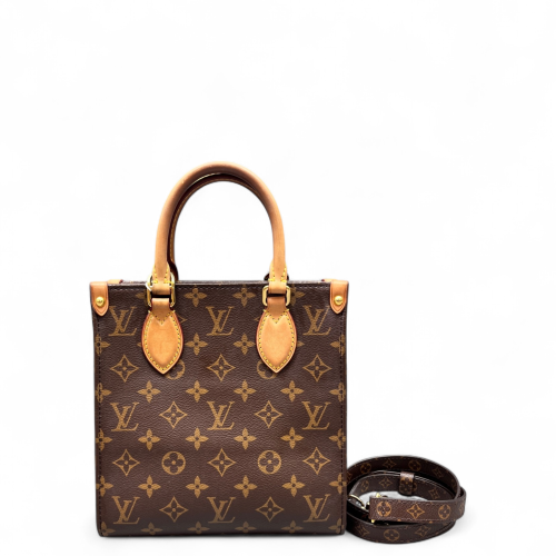 Louis Vuitton Sac Plat Bb Monogram Brown Louis Vuitton Sac Plat Bb Monogram Brown