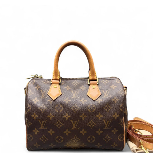 Louis Vuitton Speedy Bandouliere 25 Monogram Brown