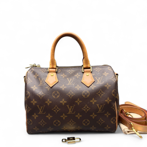 Louis Vuitton Speedy Bandouliere 25 Monogram Brown