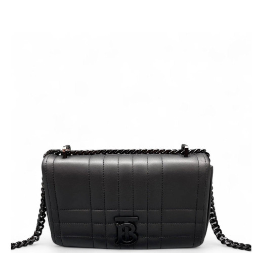 Burberry Small Lola Crossbody Bag Soft Calfskin Black