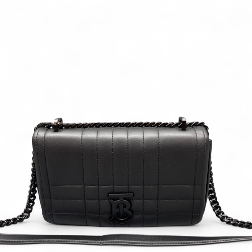 Burberry Small Lola Crossbody Bag Soft Calfskin Black
