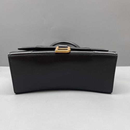 Balenciaga Hourglass Small Smooth Calfskin Black