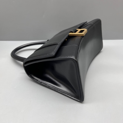 Balenciaga Hourglass Small Smooth Calfskin Black