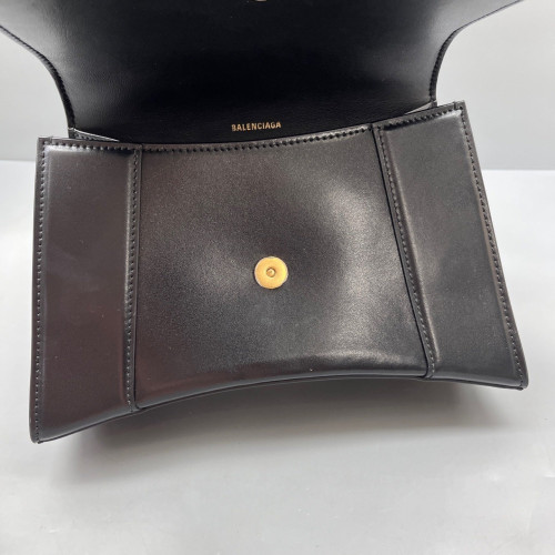 Balenciaga Hourglass Small Smooth Calfskin Black