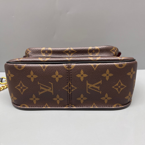 Louis Vuitton Passy Chain Shoulder Bag Monogram Brown Louis Vuitton Passy Chain Shoulder Bag Monogram Brown
