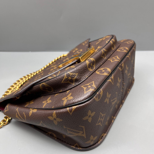 Louis Vuitton Passy Chain Shoulder Bag Monogram Brown Louis Vuitton Passy Chain Shoulder Bag Monogram Brown