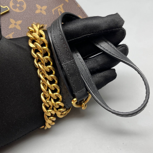 Louis Vuitton Passy Chain Shoulder Bag Monogram Brown Louis Vuitton Passy Chain Shoulder Bag Monogram Brown