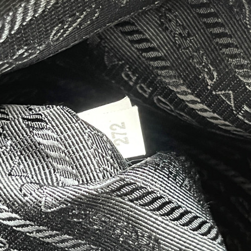 Prada Re-Edition 1995 Chaine Tote Tessuto Nylon Black
