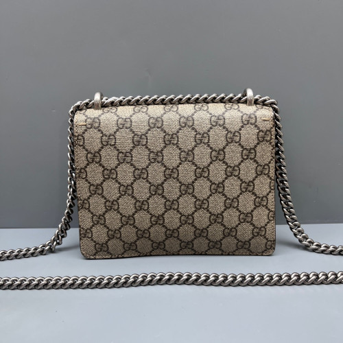 Gucci Small Dionysus GG Monogram Suede Camel Brown Gucci Small Dionysus GG Monogram Suede Camel Brown