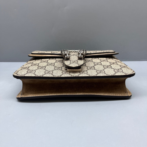 Gucci Small Dionysus GG Monogram Suede Camel Brown Gucci Small Dionysus GG Monogram Suede Camel Brown