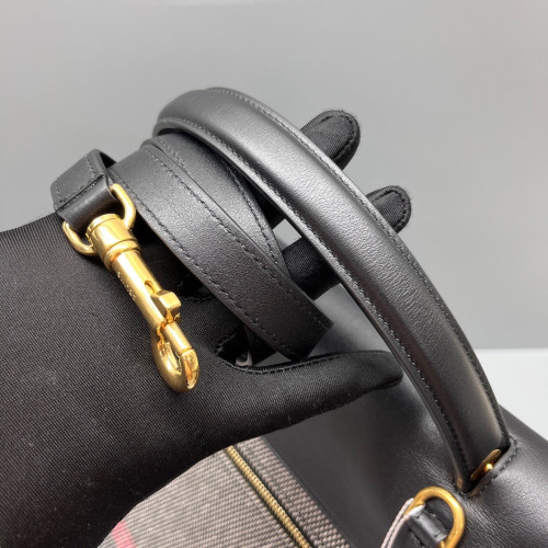Celine Mini Belt Bag Canvas Calfskin Black Red Grey
