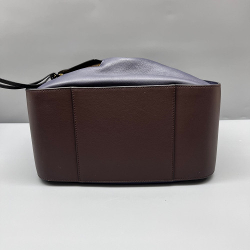 Loewe Small Hammock Calfskin Black Navy