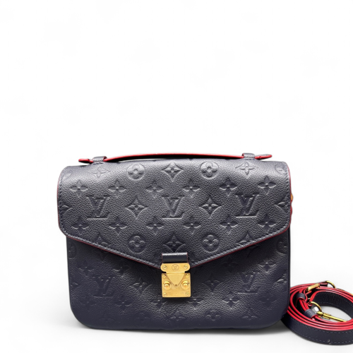 Louis Vuitton Pochette Metis Monogram Empreinte Dark Blue