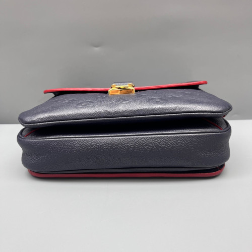 Louis Vuitton Pochette Metis Monogram Empreinte Dark Blue