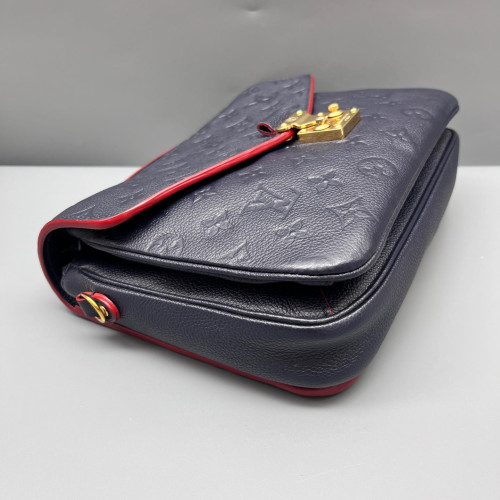 Louis Vuitton Pochette Metis Monogram Empreinte Dark Blue