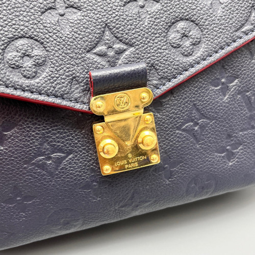 Louis Vuitton Pochette Metis Monogram Empreinte Dark Blue