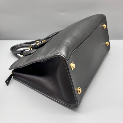 Louis Vuitton City Steamer MM Calfskin Black