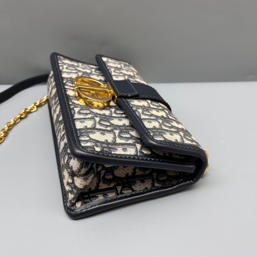 Dior 30 Montaigne East-Wast Bag Oblique Black Beige Navy Dior 30 Montaigne East-Wast Bag Oblique Black Beige Navy