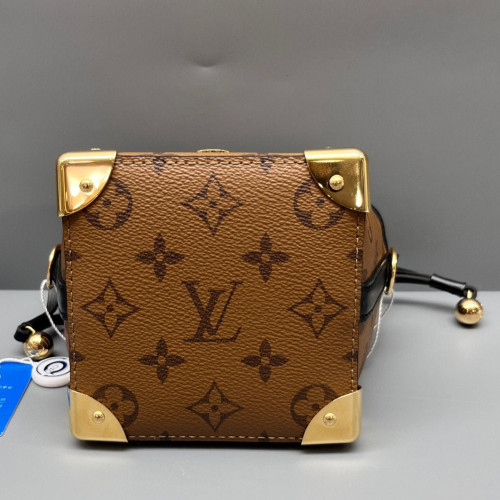 Louis Vuitton Noe Purse Monogram Brown Black