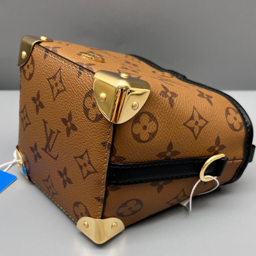 Louis Vuitton Noe Purse Monogram Brown Black