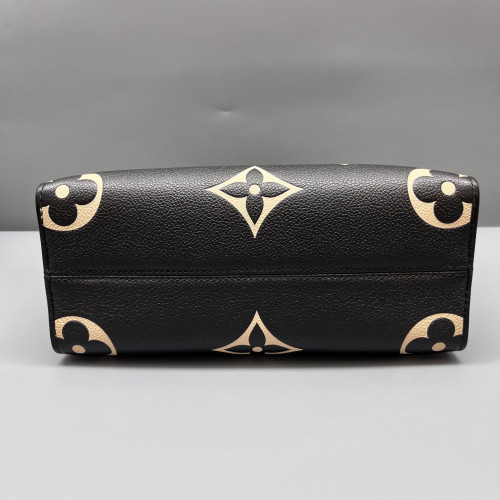Louis Vuitton Onthego PM Monogram Empreinte Giant Black White